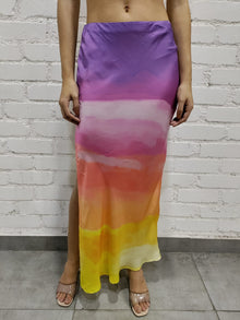 Rococo Sand | Aimee Long Skirt | Multicolor