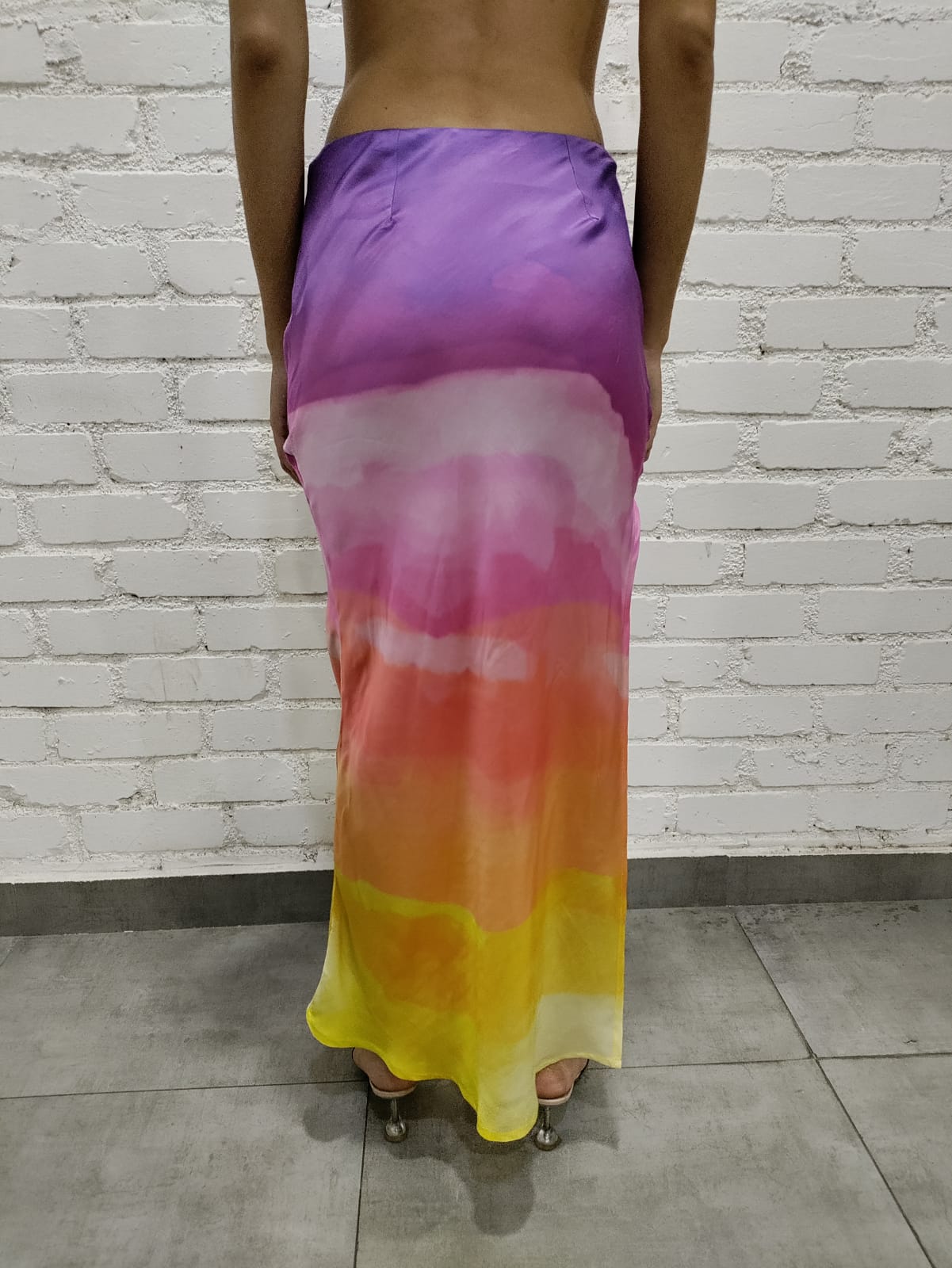 Rococo Sand | Aimee Long Skirt | Multicolor