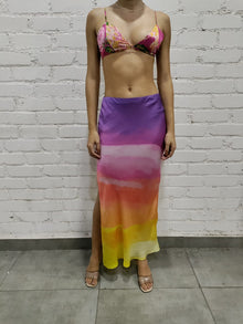 Rococo Sand | Aimee Long Skirt | Multicolor