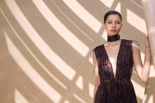 Rococo Sand | Aine Long Dress | Brown