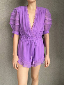 Rococo Sand | Alana Bodysuit Top | Purple