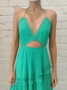 Rococo Sand | Alana Long Dress | Green