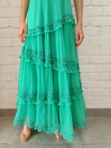 Rococo Sand | Alana Long Dress | Green
