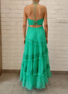 Rococo Sand | Alana Long Dress | Green