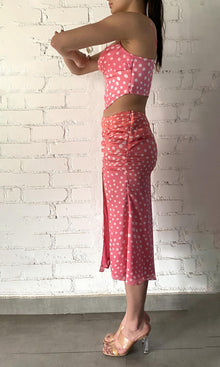 Womens | Blaire Viscose Satin Top | Pink