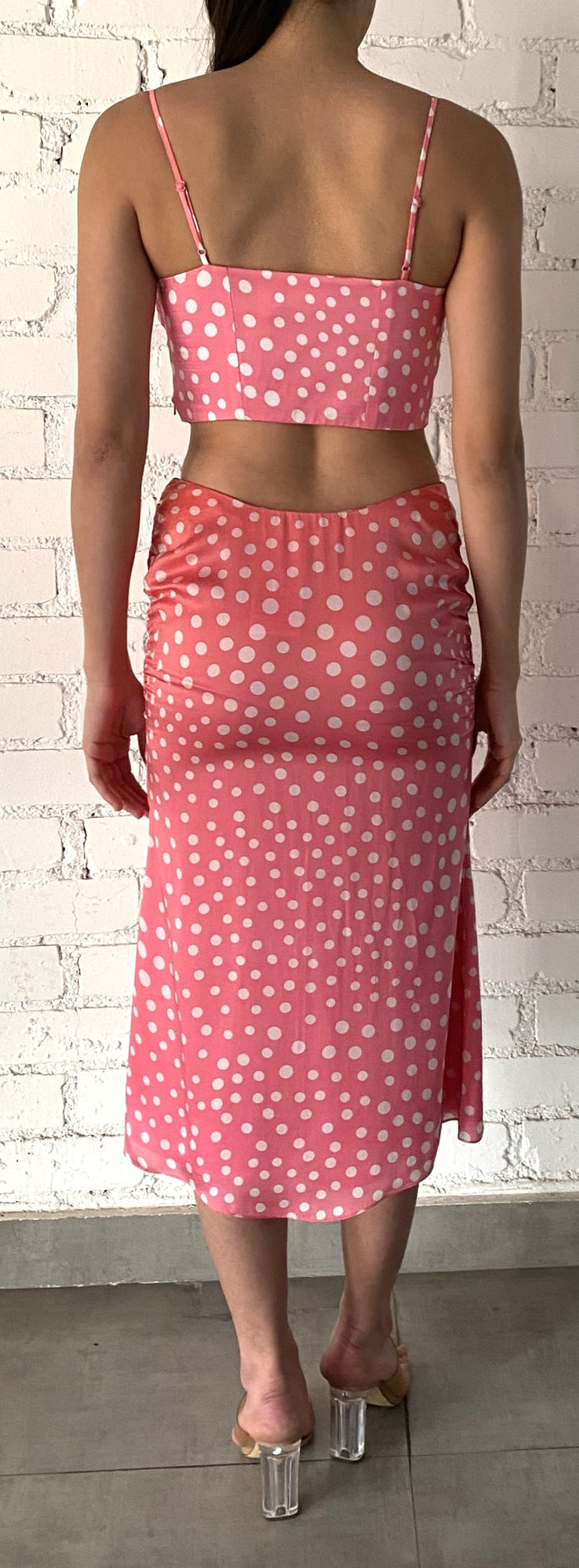 Rococo Sand | Blaire Midi Skirt | Pink