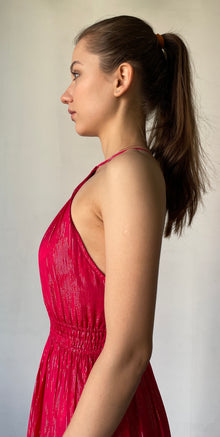 Rococo Sand | Cari Fca Maxi Dress | Fuchsia
