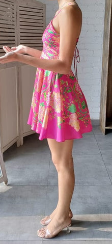 Rococo Sand | Chloe Short Dress | Pink
