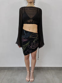 Rococo Sand | Chris Long-Sleeve Top | Black