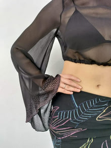 Rococo Sand | Chris Long-Sleeve Top | Black