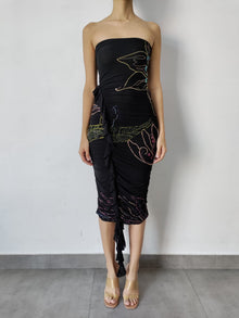 Rococo Sand | Chris Midi Dress | Black