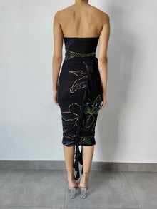 Rococo Sand | Chris Midi Dress | Black