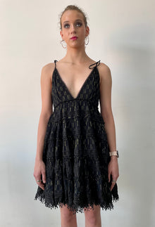 Rococo Sand | Cia Short Dress | Black