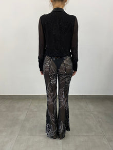 Rococo Sand | Dream Black Sequin Bodysuit | Black