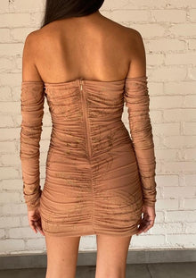 Rococo Sand | Dream Midi Dress | Nude