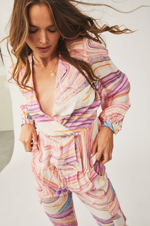 Rococo Sand | Eira Jogger Pants | Multicolor