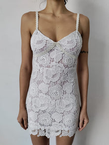 Rococo Sand | Eliza Mini Strap Dress | White