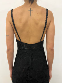 Rococo Sand | Eliza Midi Dress | Black