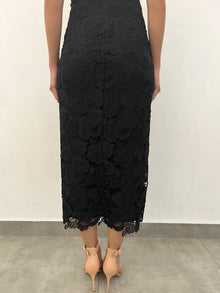 Rococo Sand | Eliza Midi Dress | Black