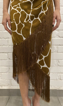 Rococo Sand | Fia Midi Dress | Brown