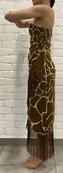 Rococo Sand | Fia Midi Dress | Brown