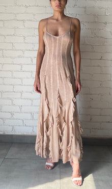 Rococo Sand | Gaia Maxi Dress | Nude