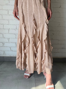 Rococo Sand | Gaia Maxi Dress | Nude