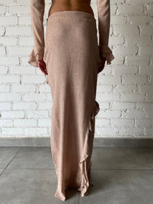 Rococo Sand | Gaia Long Skirt | Nude