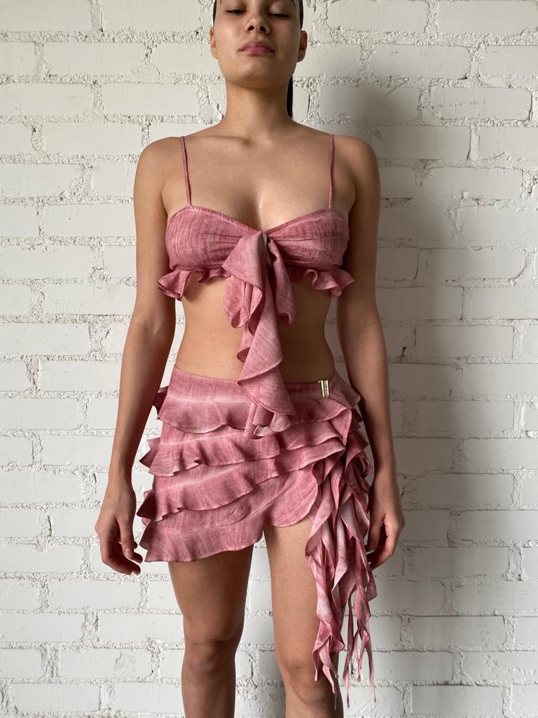 Rococo Sand | Gaia Nup Bralette | Nude/Pink