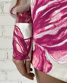 Rococo Sand | Grace Short Dress | White/Pink