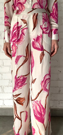Rococo Sand | Grace Pants | White