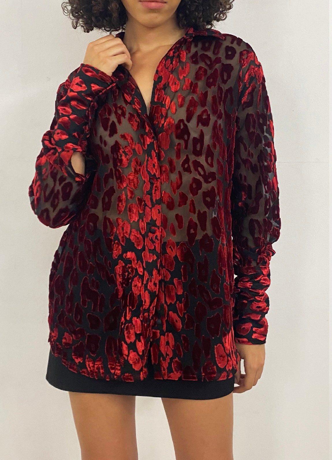 Rococo Sand | Haven Button-Down Shirt | Black