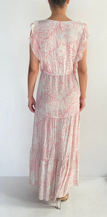 Rococo Sand | Crepe Long Dress | White