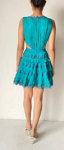 Rococo Sand | Cari Short Dress | Fuchsia