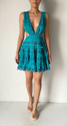 Rococo Sand | Cari Short Dress | Fuchsia