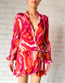 Rococo Sand | Emily Romper | Red