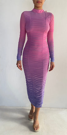 Rococo Sand | Mabel Midi Dress - V1 | Pink