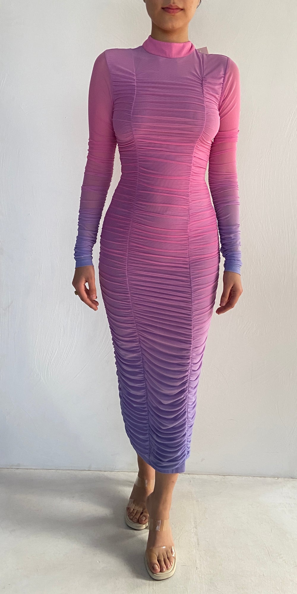 Rococo Sand | Mabel Midi Dress - V1 | Pink