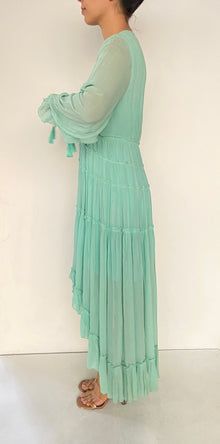Rococo Sand | Tala Long Dress | Aqua