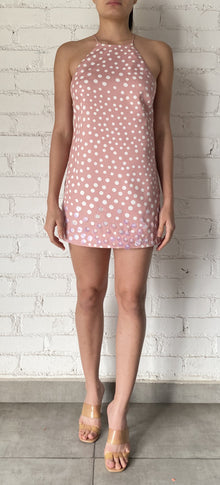 Rococo Sand | Jace Beaded Short Dress | Beige