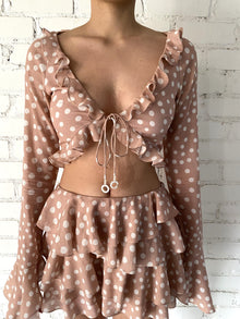 Rococo Sand | Jace Crop Top | Beige