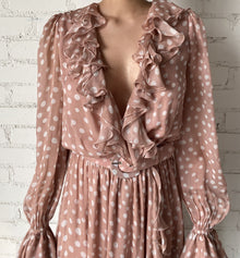 Rococo Sand | Jace High Low Dress | Misty Rose