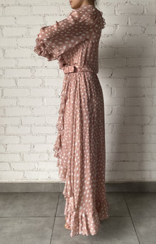 Rococo Sand | Jace High Low Dress | Misty Rose