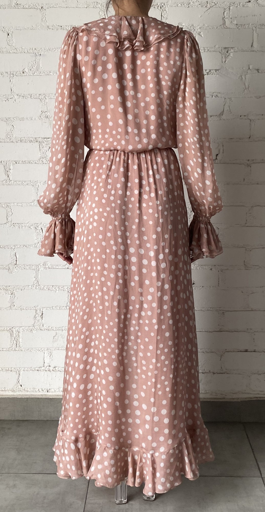 Rococo Sand | Jace High Low Dress | Misty Rose