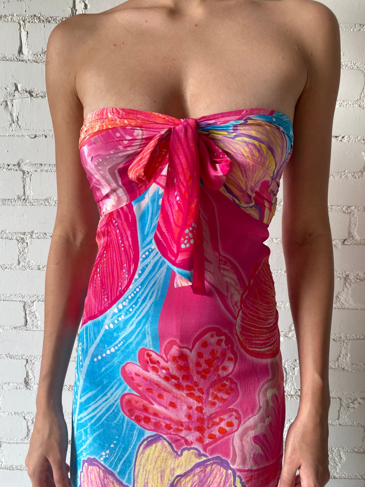 Rococo Sand | Juno Short Dress | Multicolor