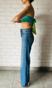 Rococo Sand | Kiki Bandeau | Blue/Green Ombre