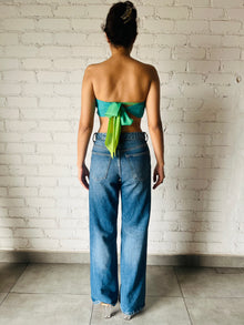 Rococo Sand | Kiki Bandeau | Blue/Green Ombre