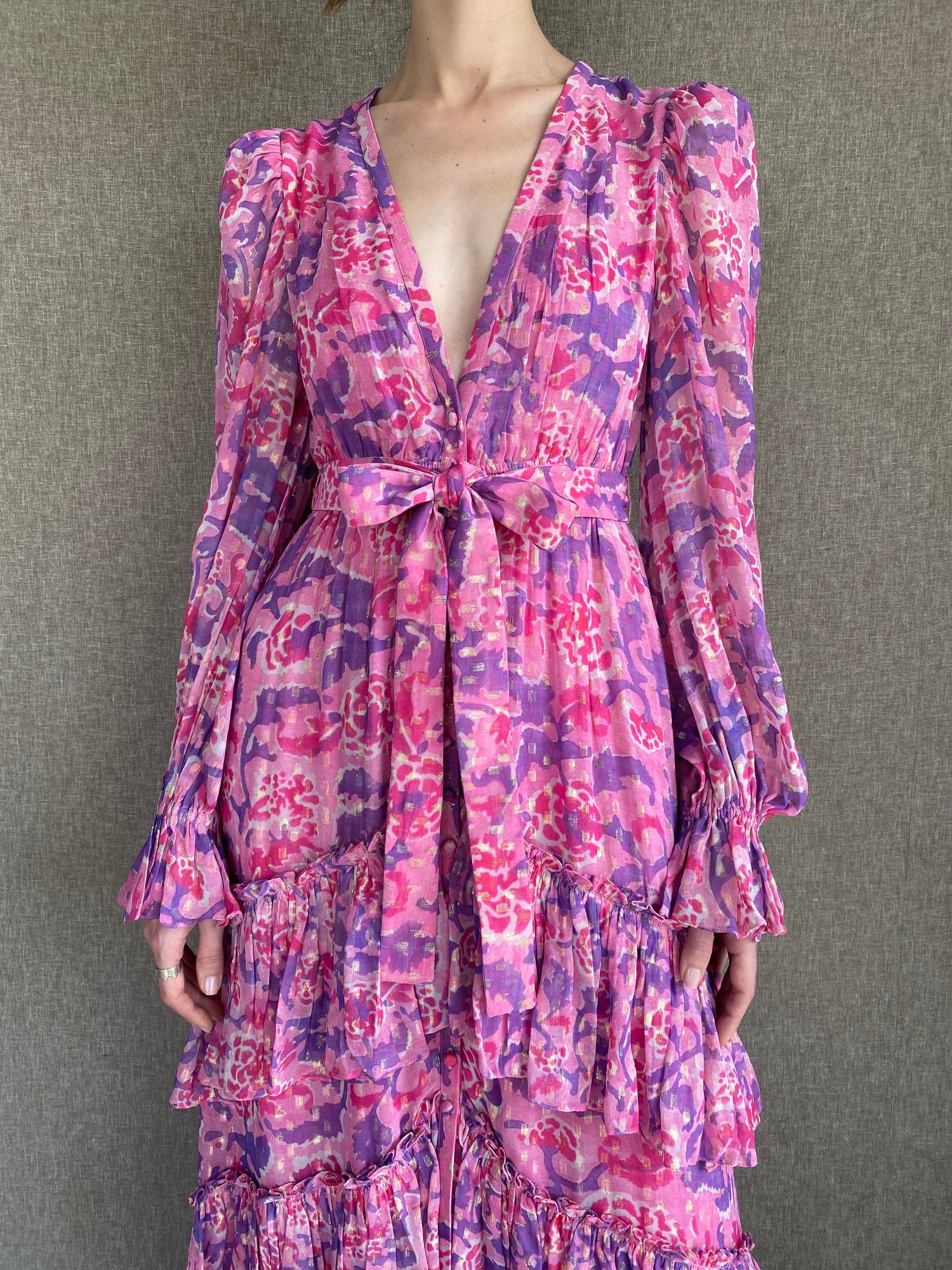 Rococo Sand | Lei Long Dress | Pink