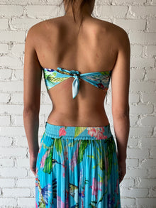 Rococo Sand | Loiss Scarf Top | Turquoise