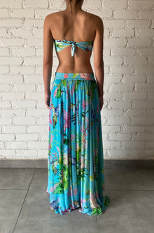Rococo Sand | Loiss Scarf Top | Turquoise